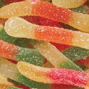 Yummy Sour Gummy Worms - 5lb