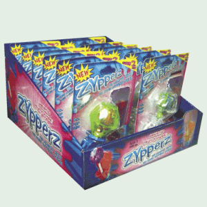 Zypperz Zipper Ring Pops - 12ct