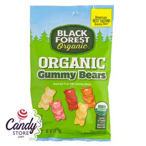 Black Forest Organic Gummy Bears - 12ct