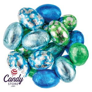 Dark Chocolate Foiled Easter Eggs Thompson - 10lb