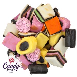 Licorice Allsorts Candy Gustaf's - 6.6lb Bulk
