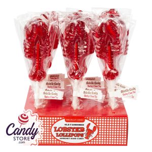 Red Lobster Lollipops - 24ct