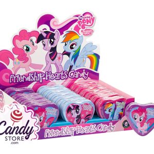 My Lil Pony Friendship Hearts-Shaped Candy Tins - 18ct