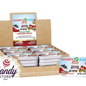 Naughty or Nice Cinnamon Mints - 18ct Tins