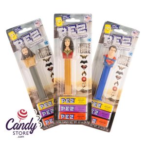 Pez Justice League Blister Packs - 12ct