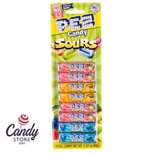 Pez Sour Refills 8-Piece Blister Packs - 24ct