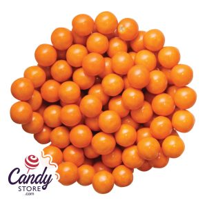 Sixlets Orange Candy - 12lb Bulk