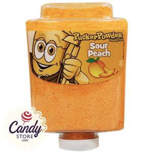 Sour Peach Pucker Powder Candy Art - 9oz Bottle