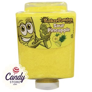 Sour Pineapple Pucker Powder Candy Art - 9oz Bottle