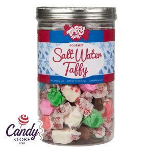 Taffy Town Assorted Salt Water Taffy 18oz Canister - 6ct