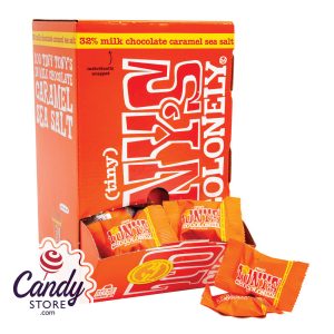 Tony's Chocolonely Milk Chocolate Caramel Sea Salt Tinys - 100ct Bars