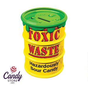 Toxic Waste Giant Barrels Sour Assorted - 6ct