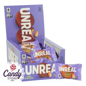 Unreal Dark Chocolate Almond Butter Cups - 40ct