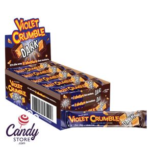 Dark Chocolate Violet Crumble Bars- 20ct